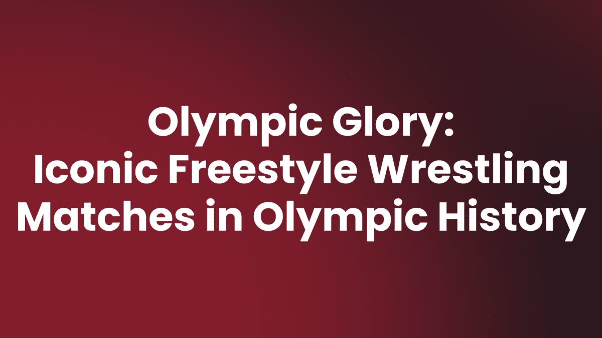Freestyle Wrestling Matches