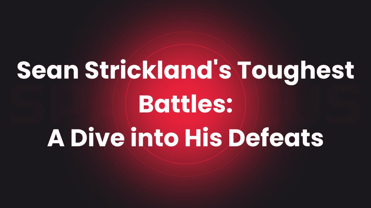 sean strickland record